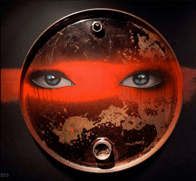 My Dog Sighs street art  TheP 06