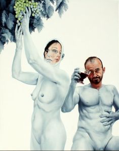 Face FS136 The Good Wine, 160x125 cm, oil on canvas, 2013.