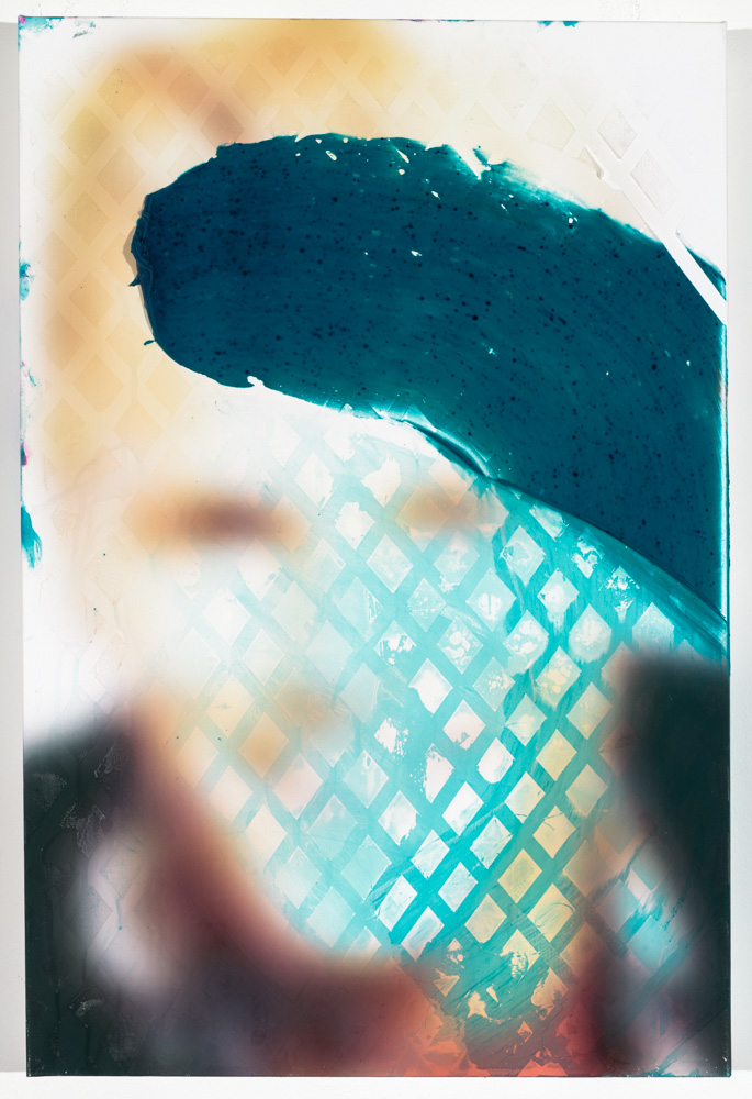 Untitled (John Doe), acrylic and inkjet on canvas 20 x 30 2014