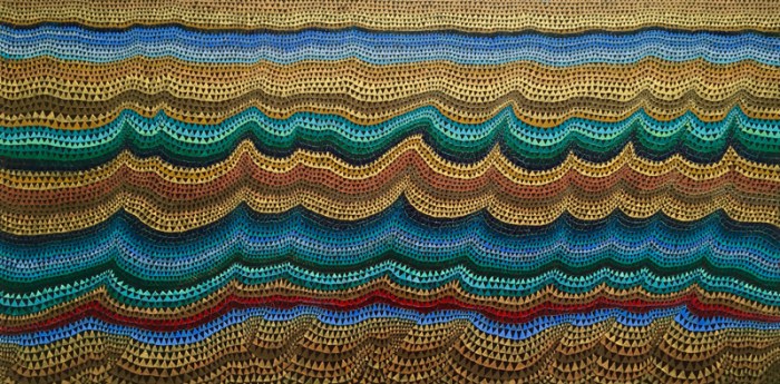 A Thousdand Li ii Oil on wood